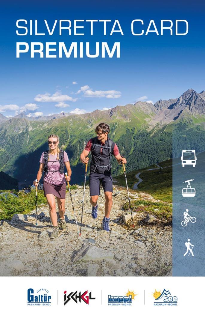 Vermunt - Silvretta Sommer Premium Card Inklusive Galtür Eksteriør bilde